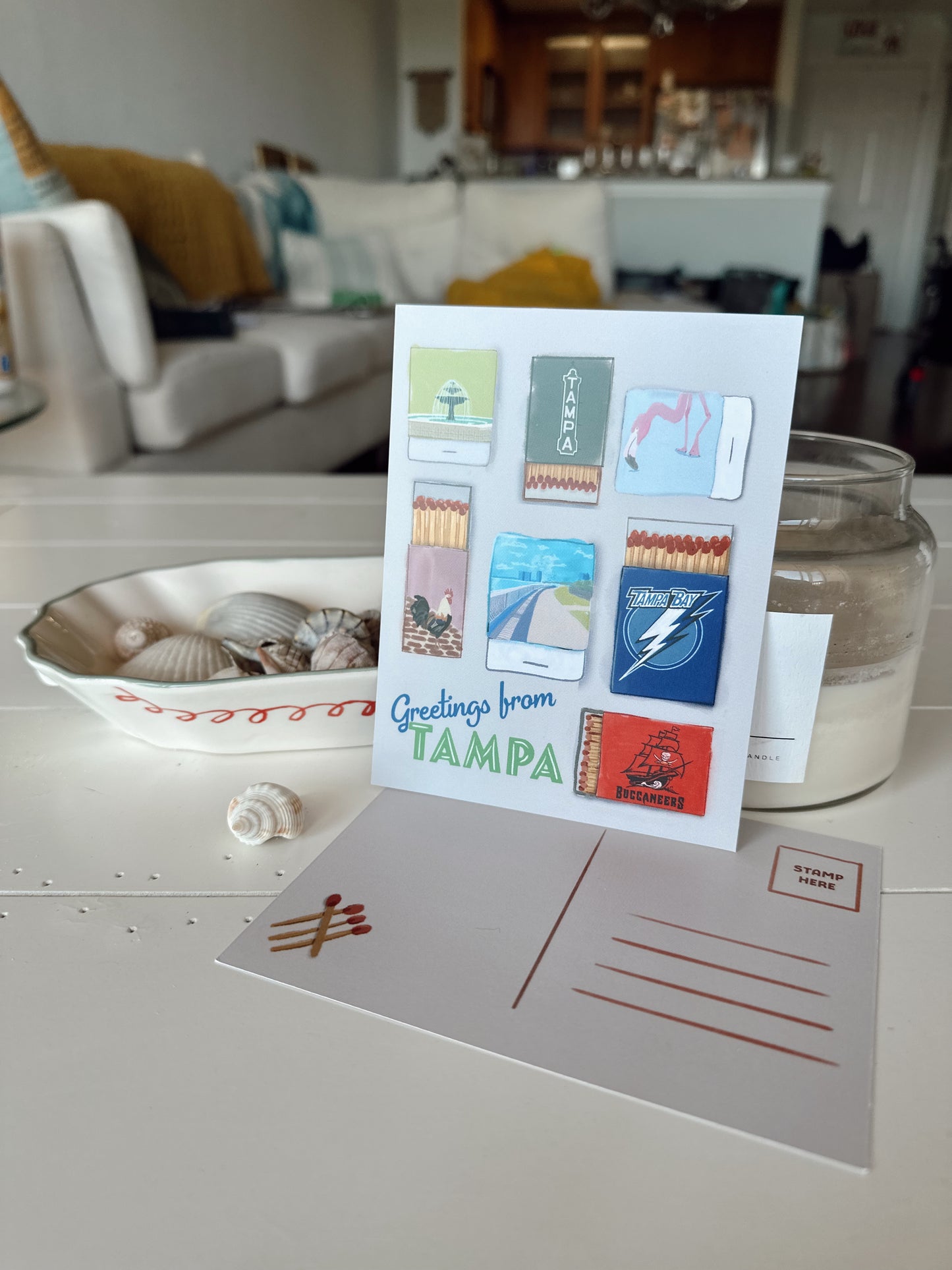 Greetings from Tampa Postcard