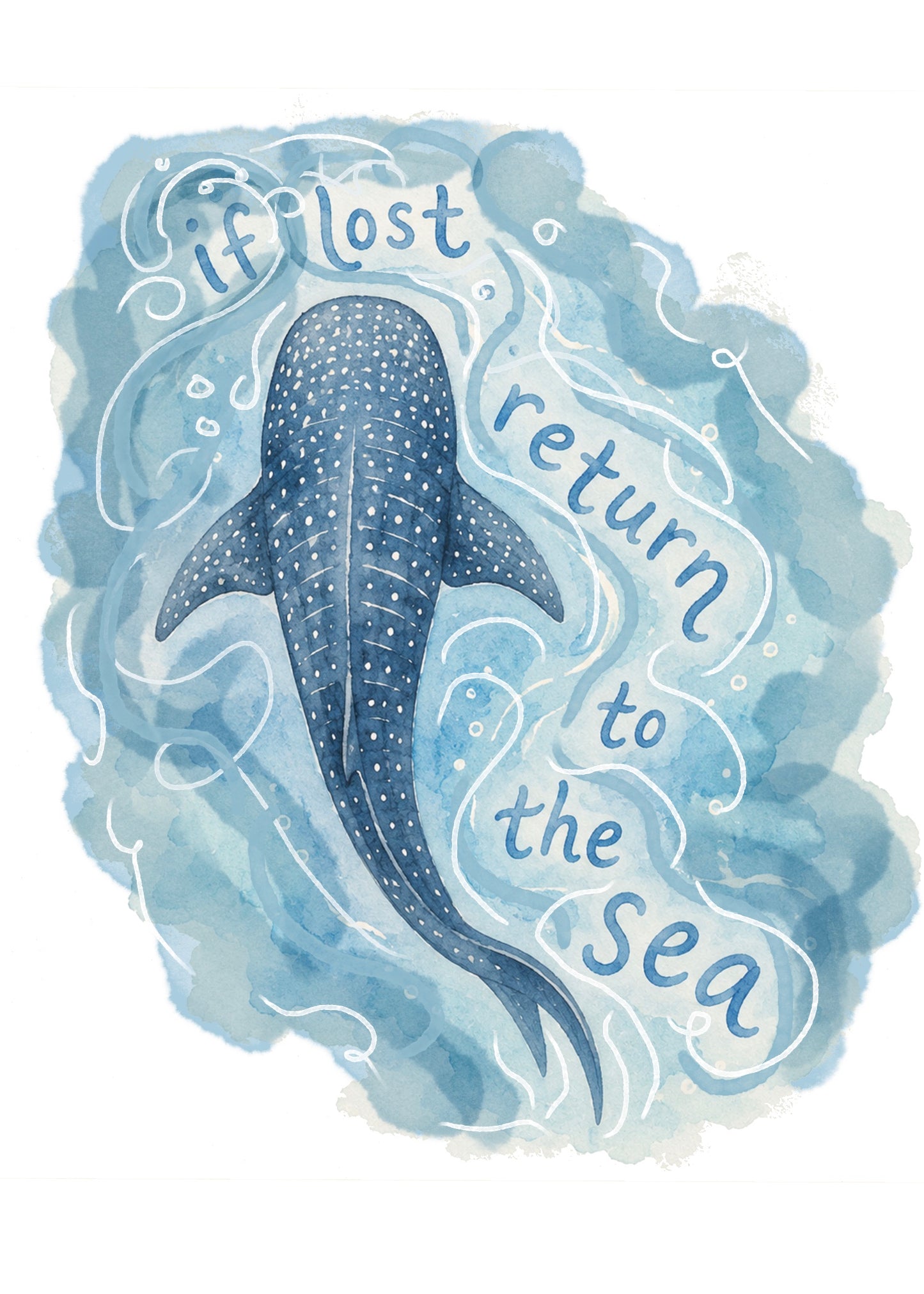 Return to Sea Mini Art Print