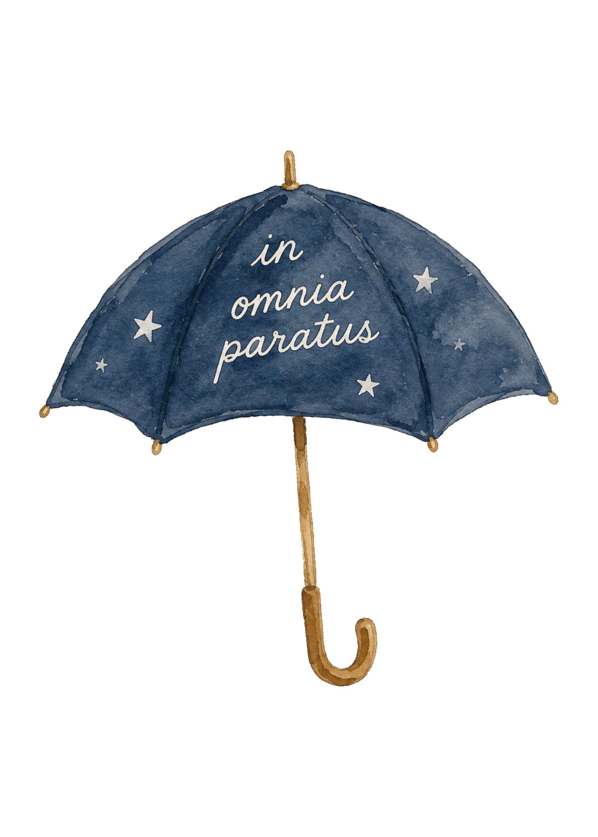 In Omnia Paratus Mini Art Print