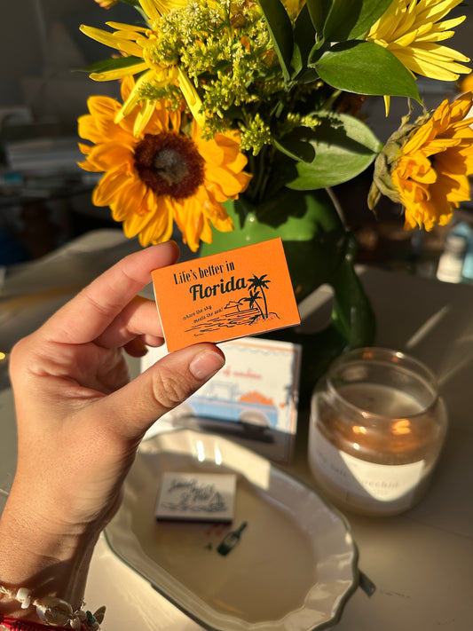 Life is Better in Florida Match