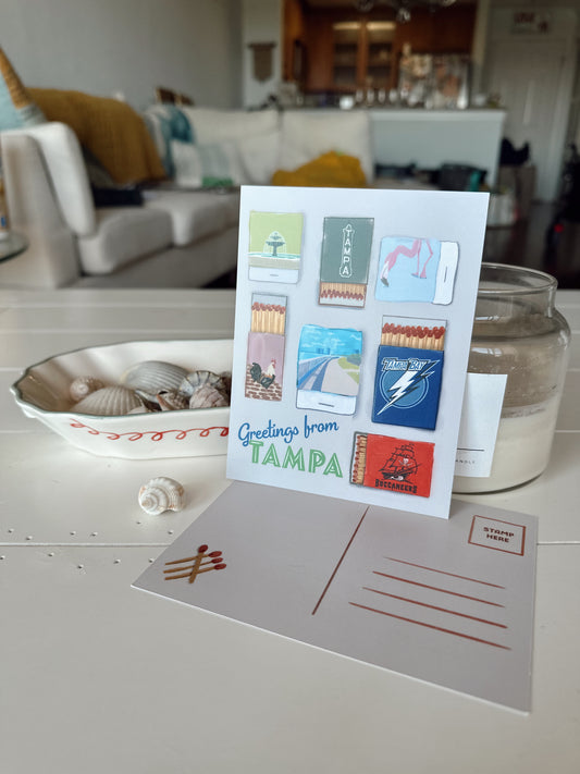 Greetings from Tampa Postcard