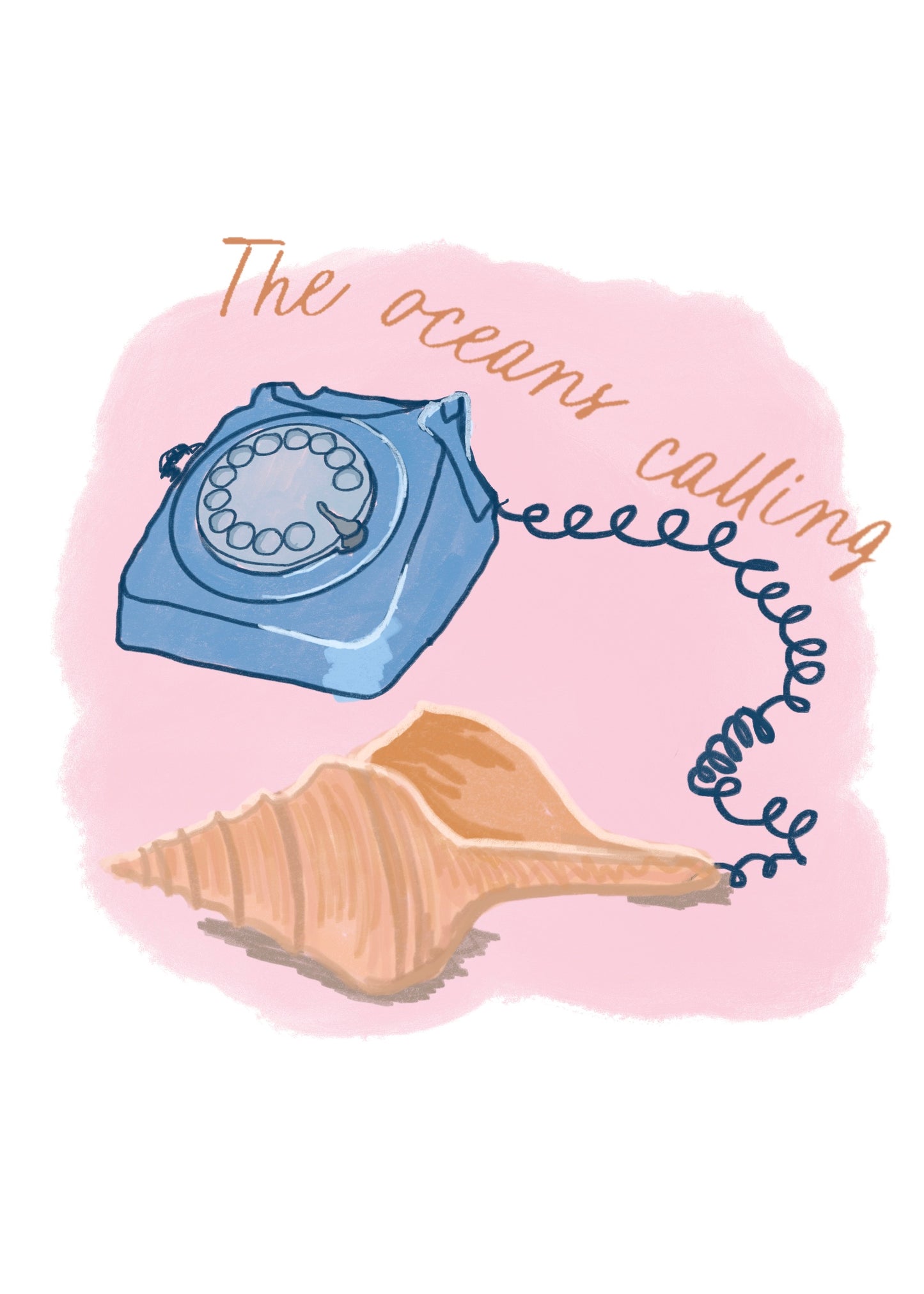 Oceans Calling Mini Art Print