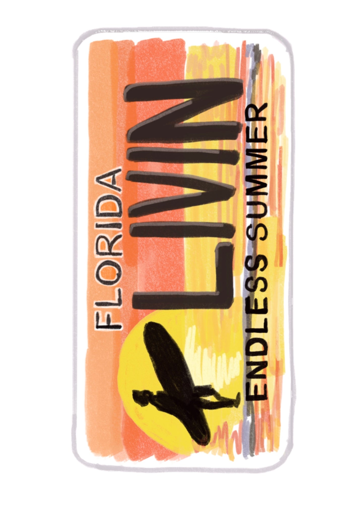 Livin Mini Art Print