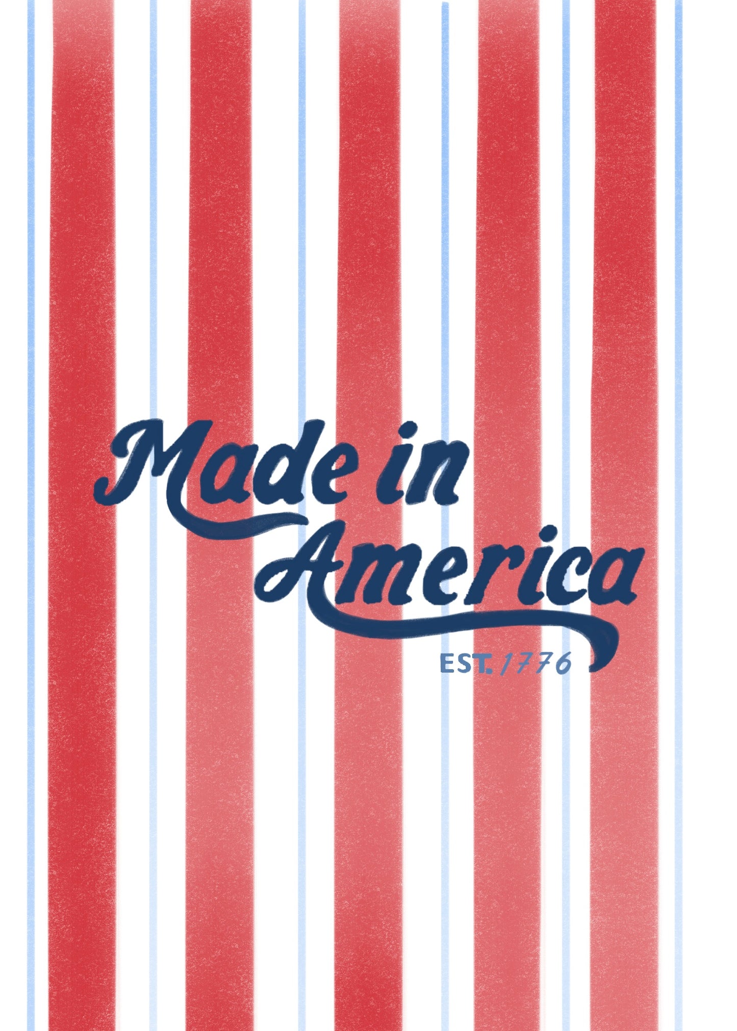 Made in America Mini Art Print