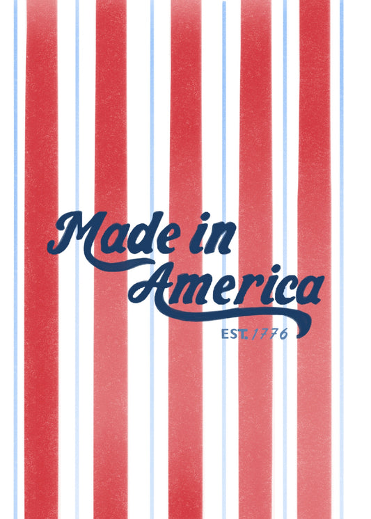 Made in America Mini Art Print