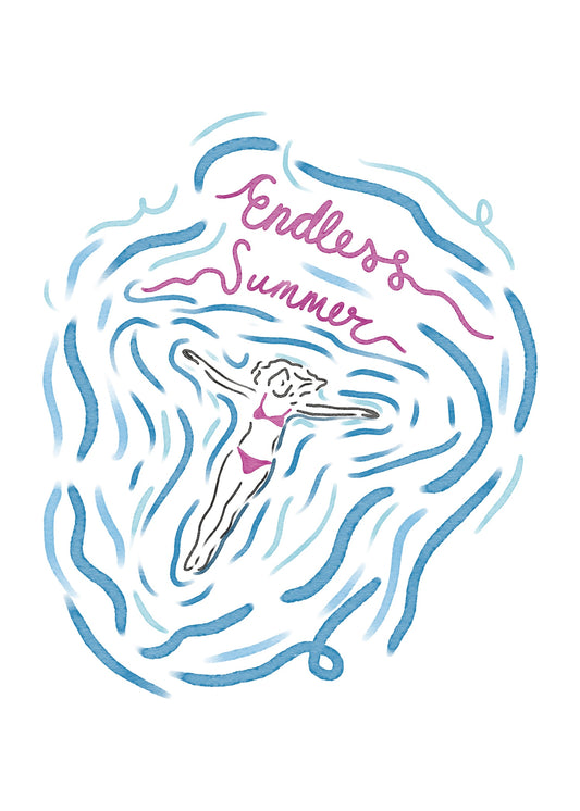 Endless Summer Mini Art Print