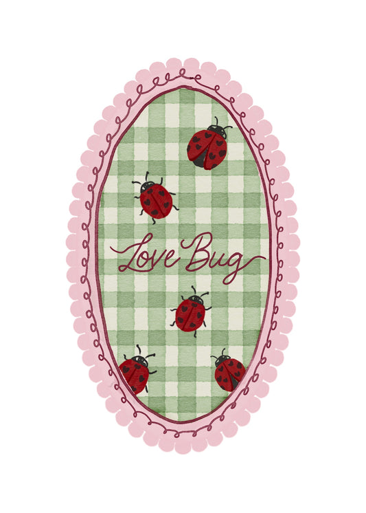 Lady Bug Mini Art Print
