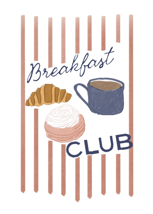 Breakfast Club Mini Art Print