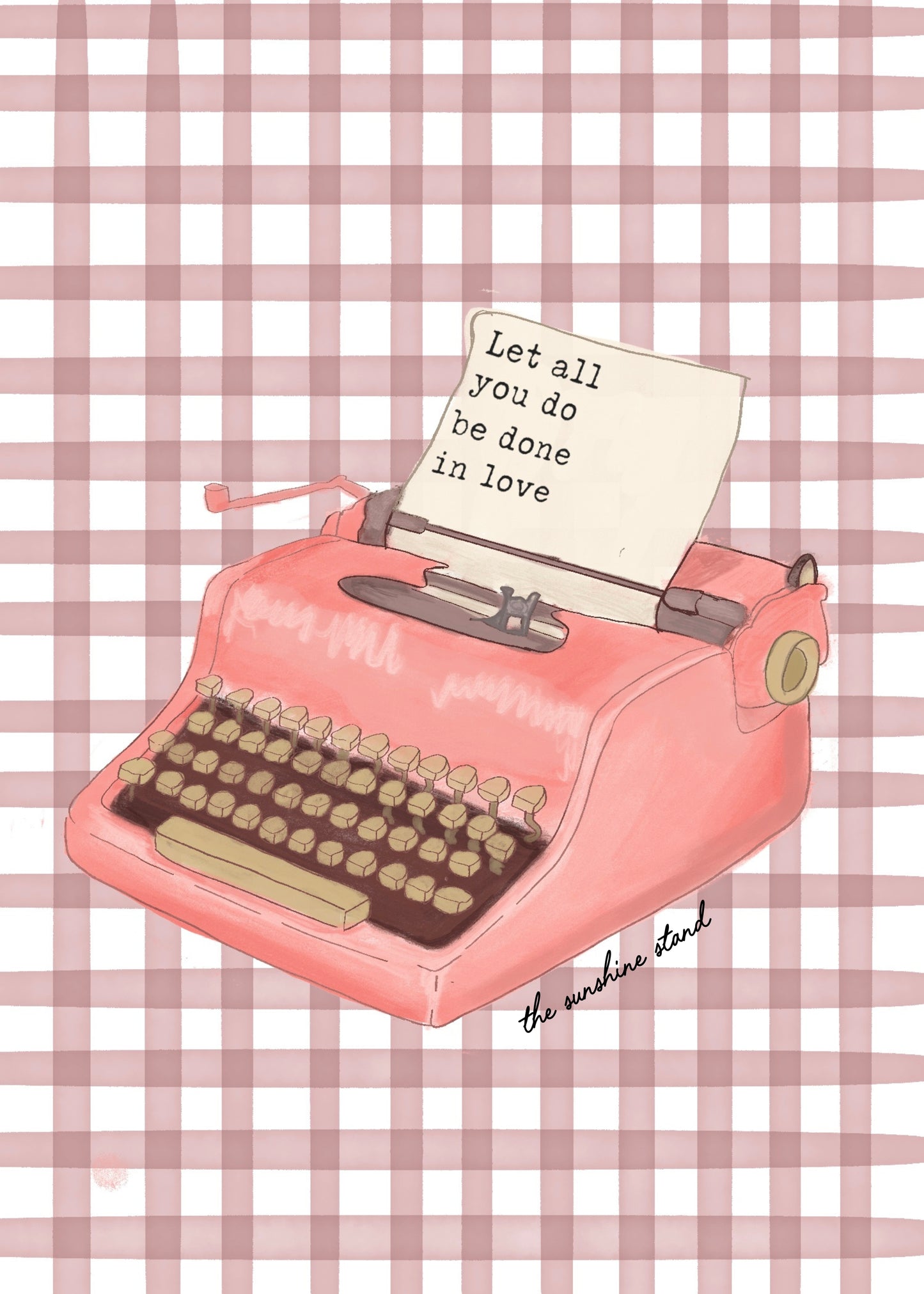 Love Letters Mini Art Print